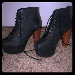 Jeffrey Campbell platform Lita boots